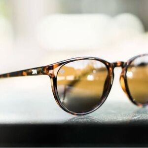 SMITH Chetah Polarized Tortoiseshell Frame Sunglasses with Brown Lenses